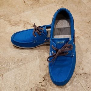 Crocs Men's Beach Line Lace-up Boat Shoe